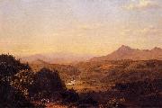 Frederic Edwin Church Scene among the Andes oil on canvas